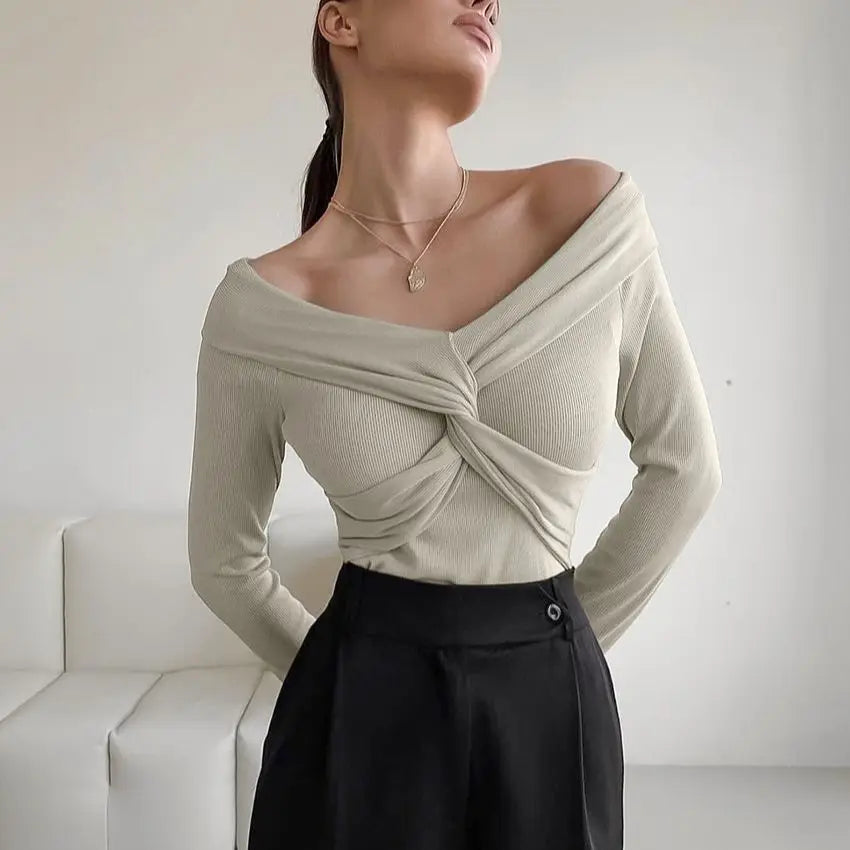 Margie Front Knot Top