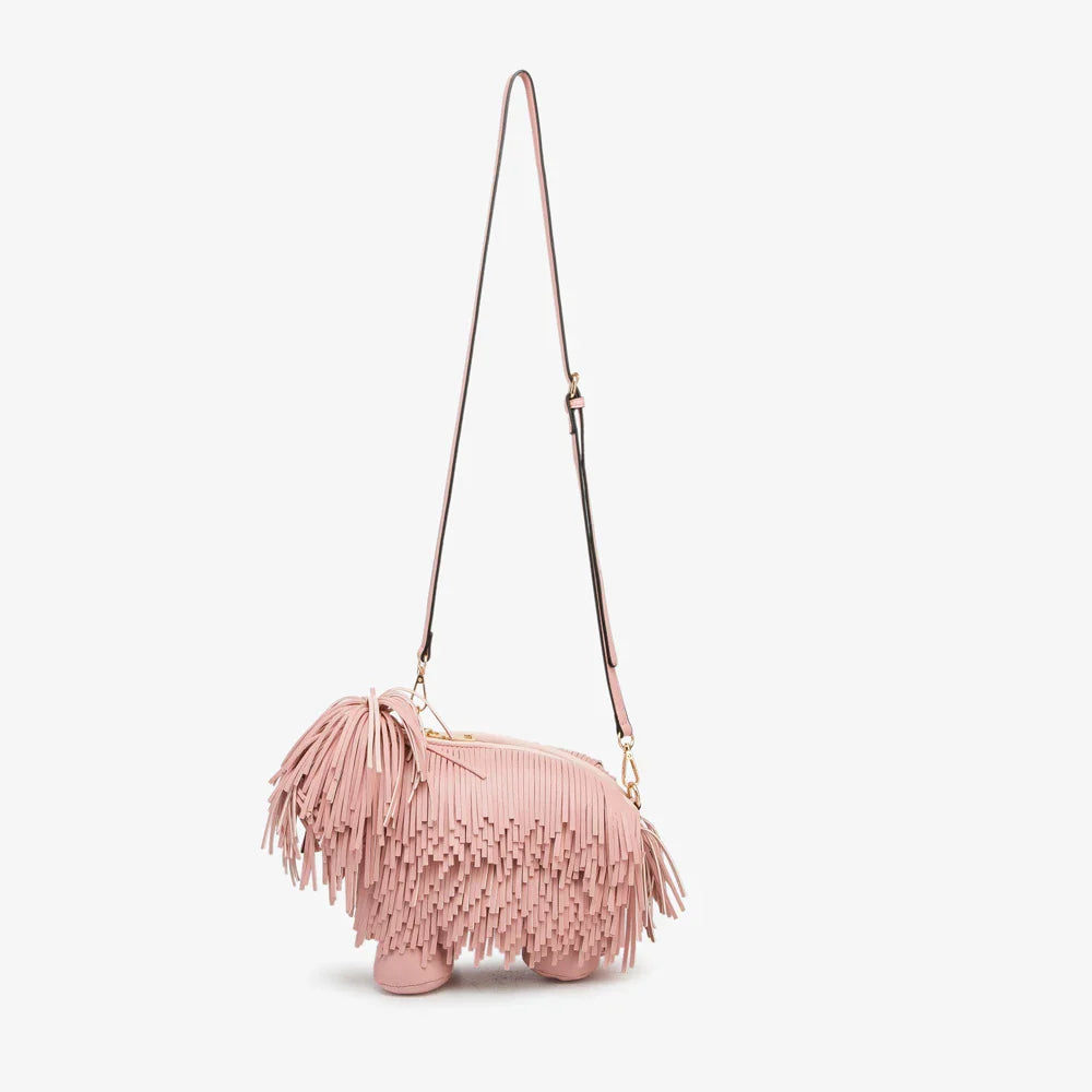 Mini Shaggy Dog Tassel Bags