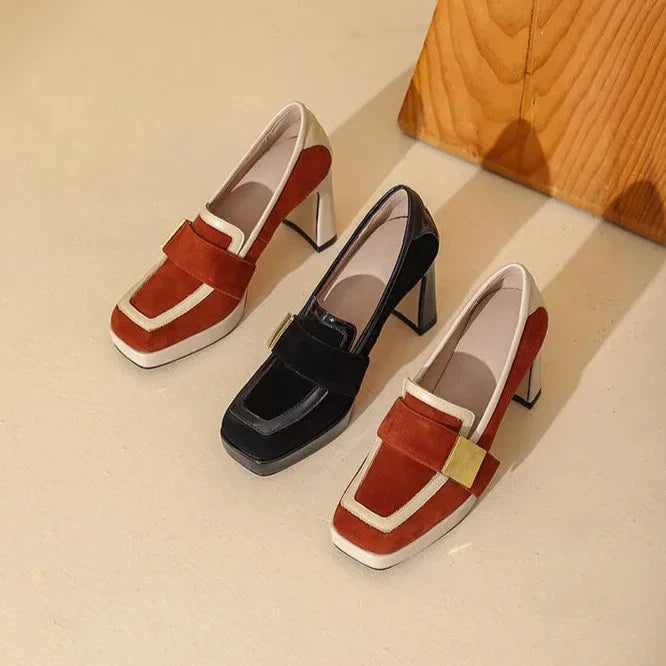 Osprey Vintage Suede Leather Pumps