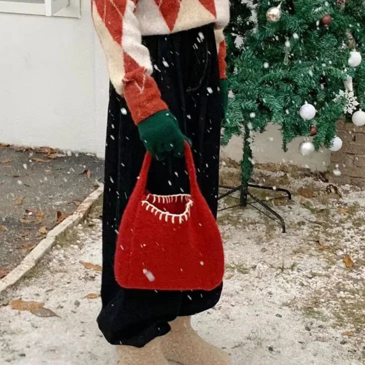 Marie Wool Knit Totes - 7 Colors