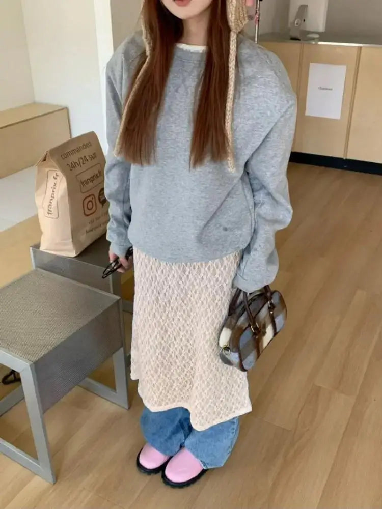 Edina Layering Lace Maxi Dress