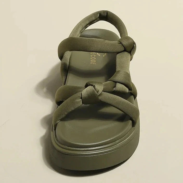 Tara Chunky Rope Strappy Gladiator Sandals