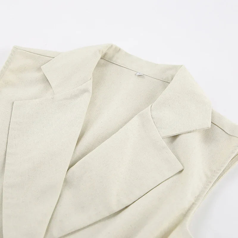 Mesa Cropped Vest Jacket