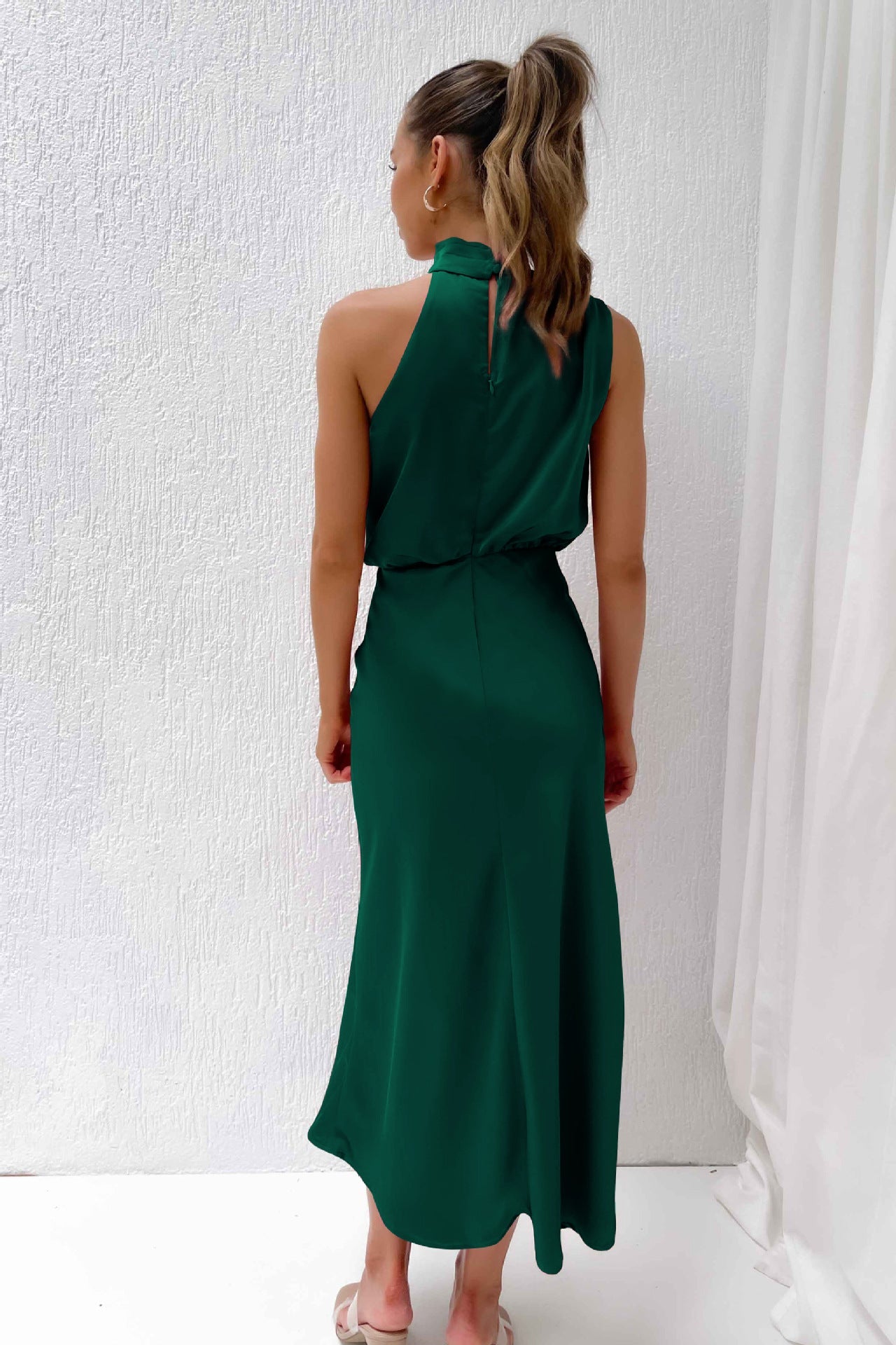 Sleeveless Off Shoulder Bodycon Elegant Maxi Dresses Wedding