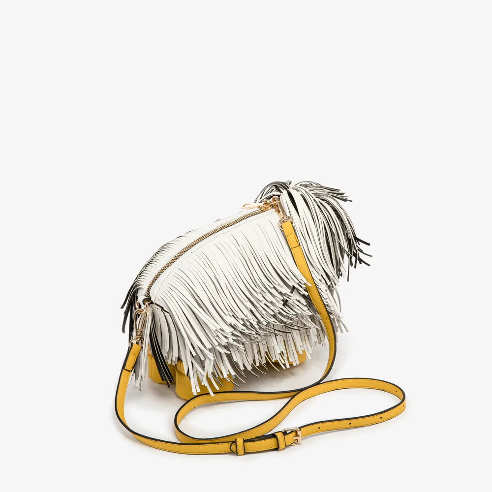 Mini Shaggy Dog Tassel Bags