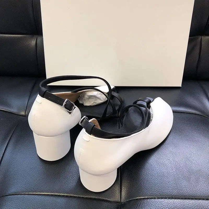 Emersyn Half Cut Out Tabi Sandals