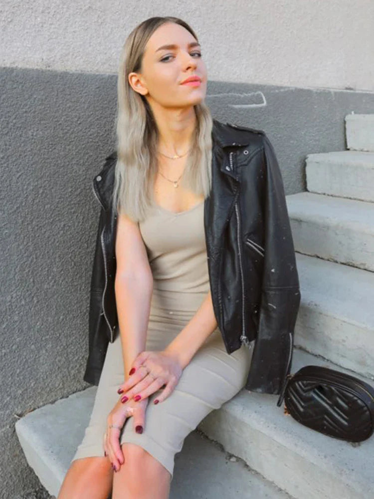 Seamless Nude Adjustable Strap Stretchy Slip Dress