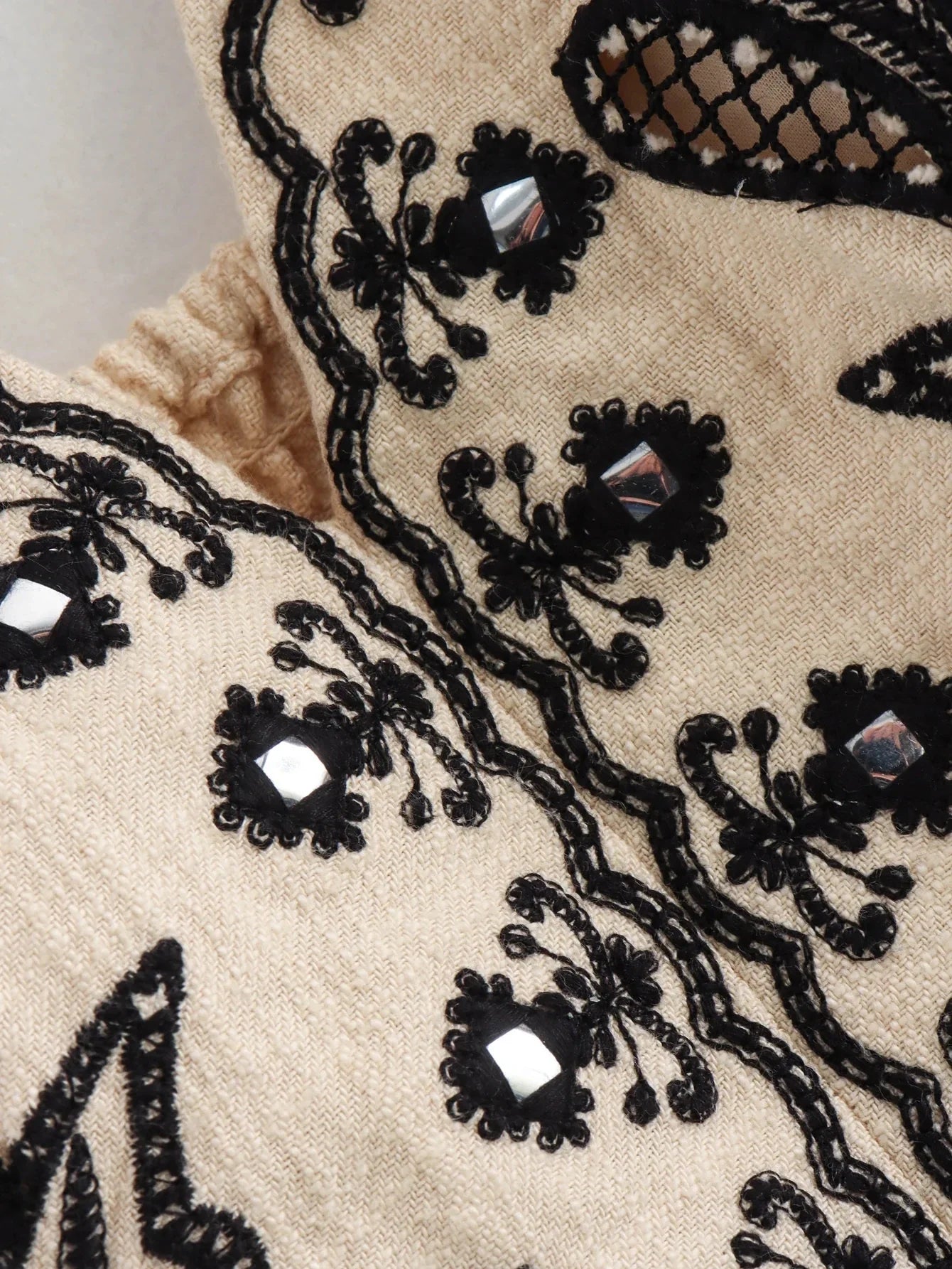 Mallorca Embroidery Halter Top & Skirt