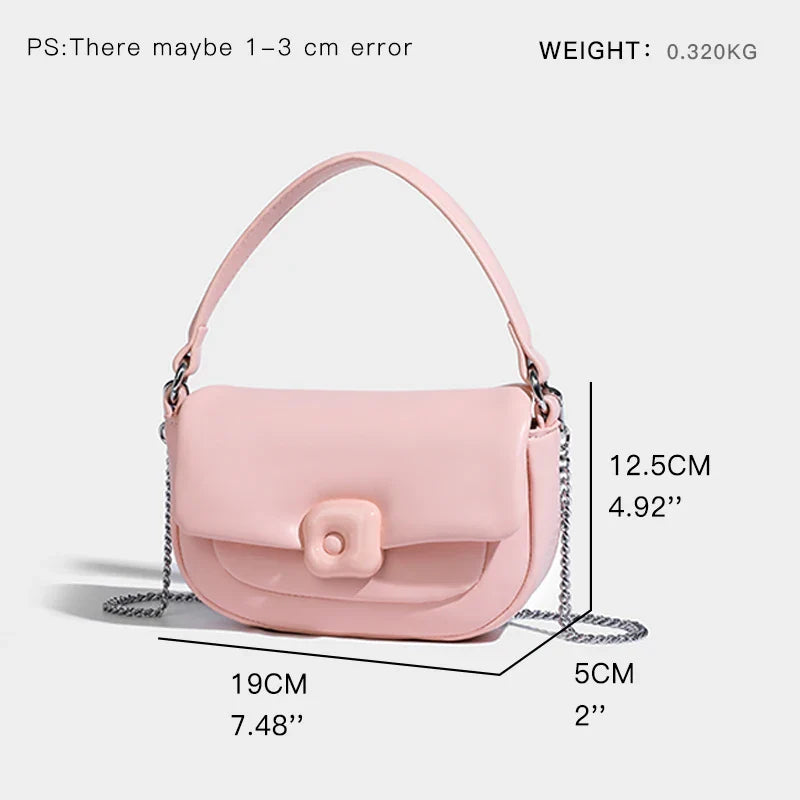 Eulla Jelly Button Mini Flap Bags