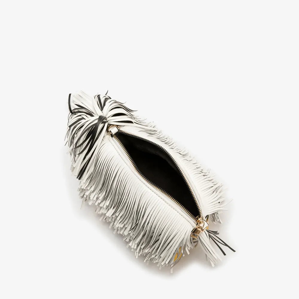 Mini Shaggy Dog Tassel Bags