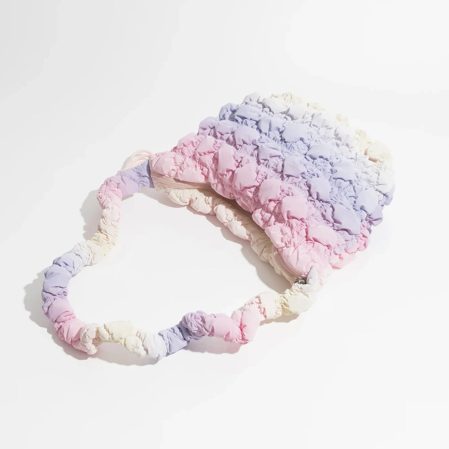 Sambria Pastel Ombre Quilted Waffle Bags