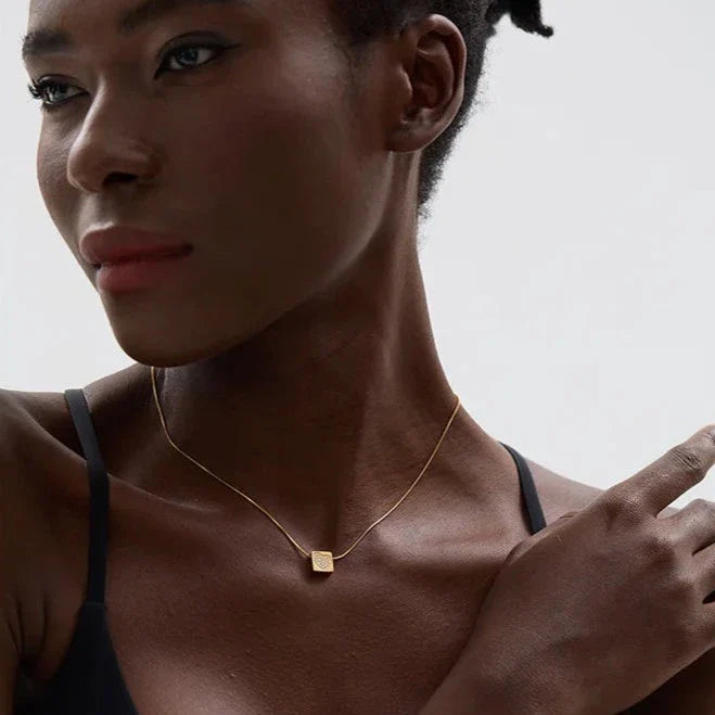 Cubic Zirconia Heart Pendant Necklace