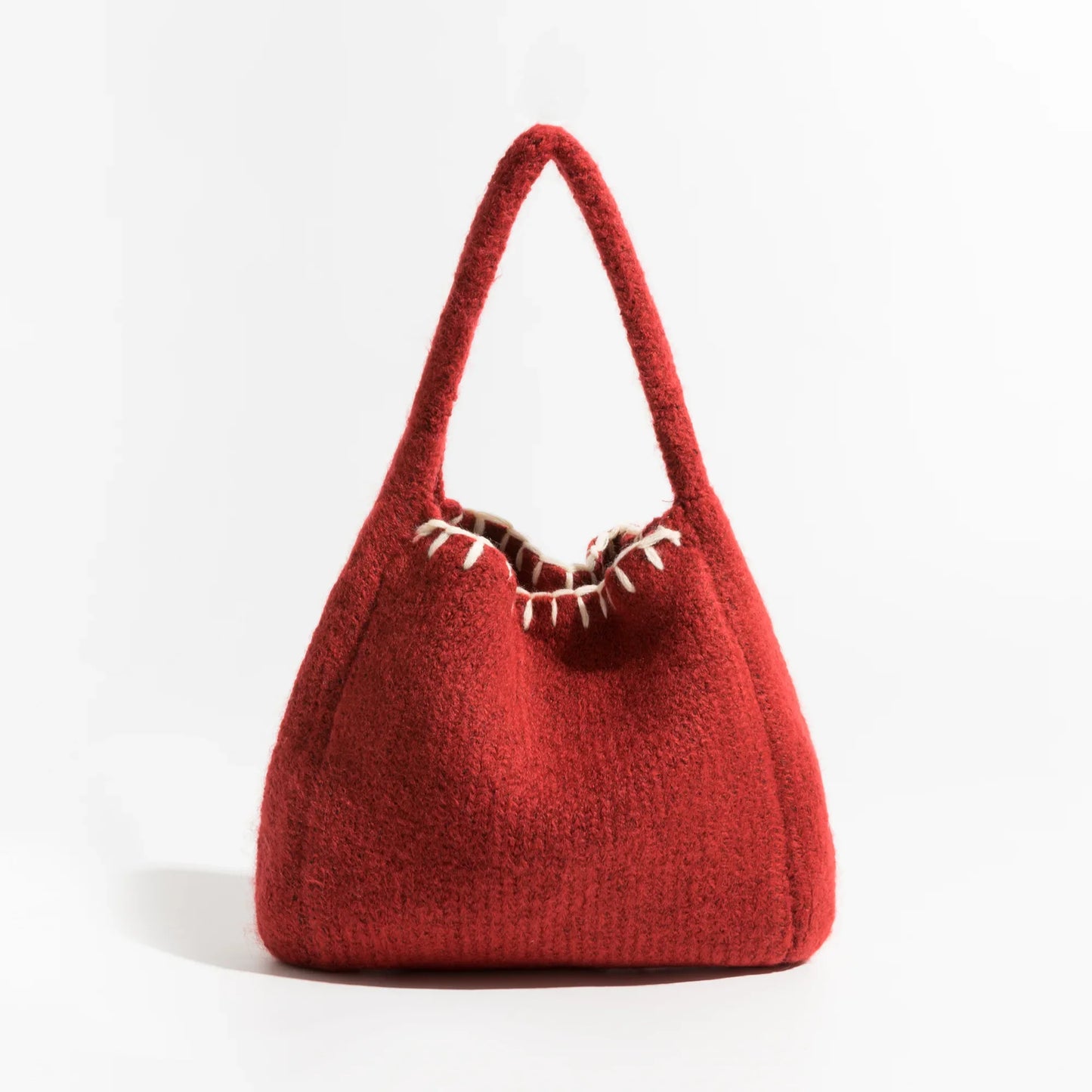 Marie Wool Knit Totes - 7 Colors