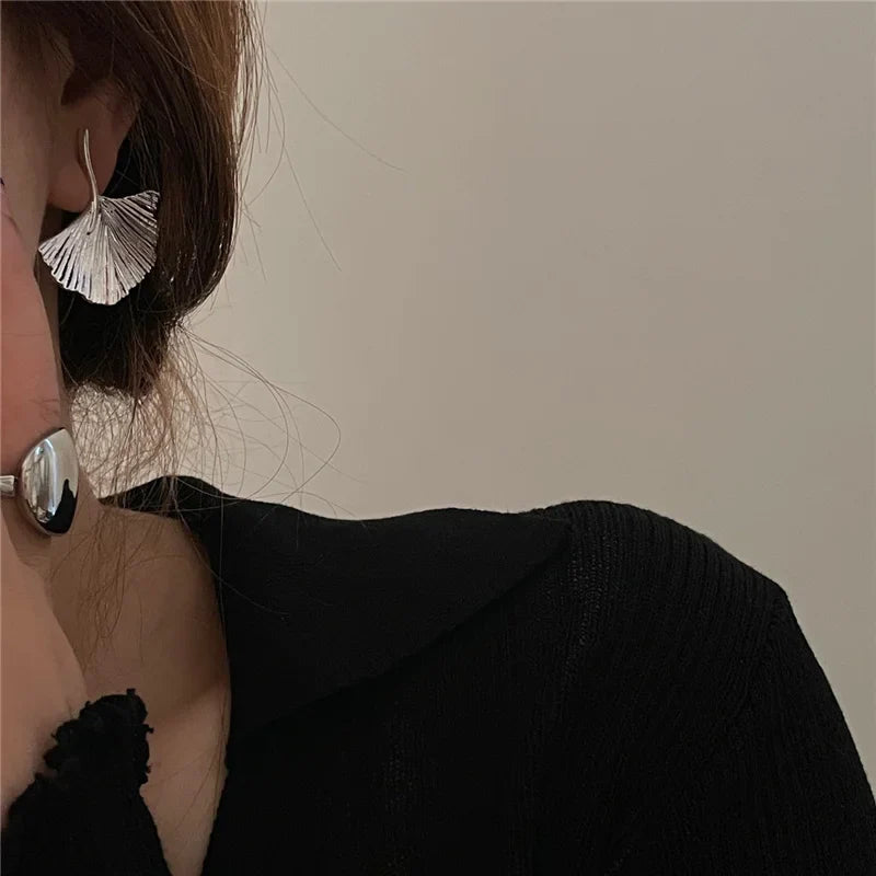 Lilja Ginko Leaves Earrings