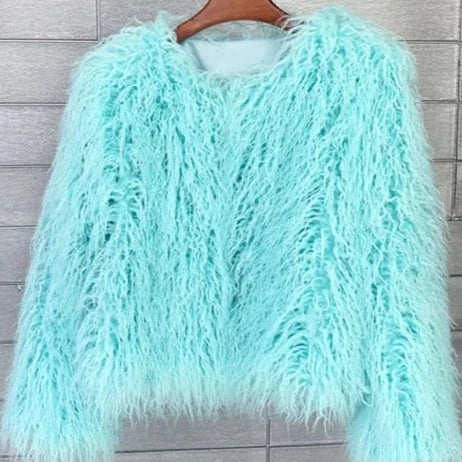Micaela Shaggy Faux Fur Jackets