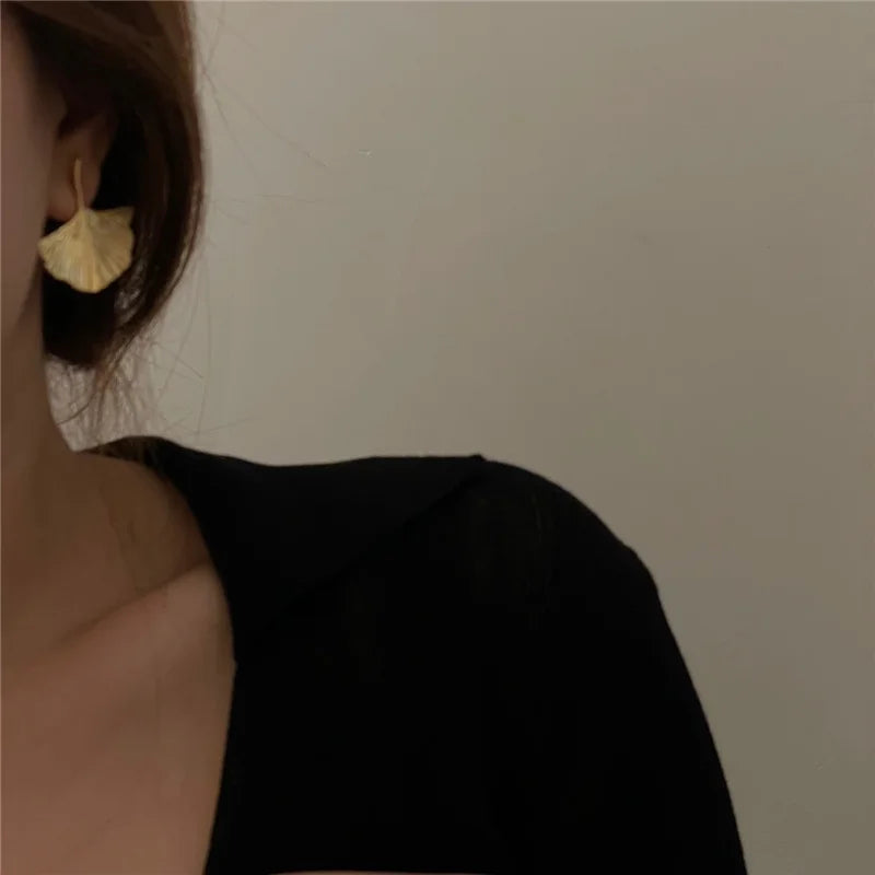 Lilja Ginko Leaves Earrings