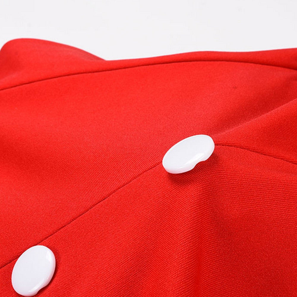 Christmas Dress Clothing + Shawl Pullover Loose Casual Party Red Dresses