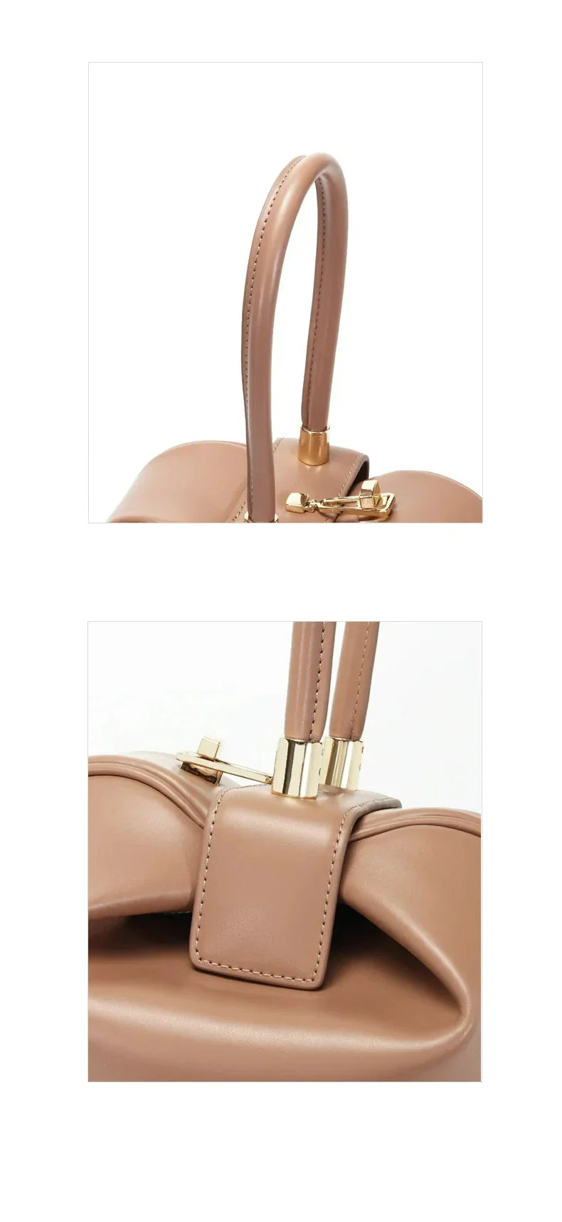 Alma Leather Mini Dumpling Bags