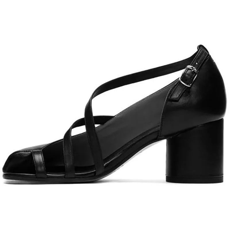 Emersyn Half Cut Out Tabi Sandals