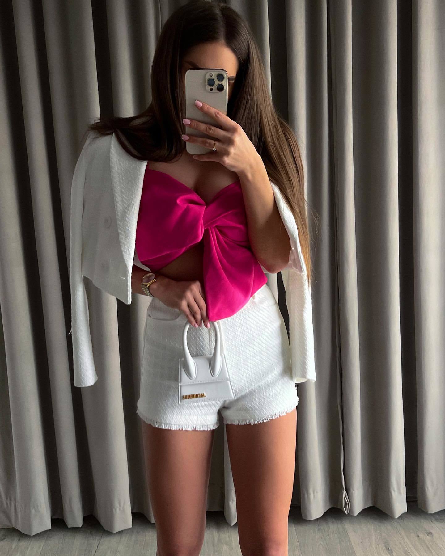 Chic Lady Crop Top Summer High Street Camis Tank Top Female Camisole