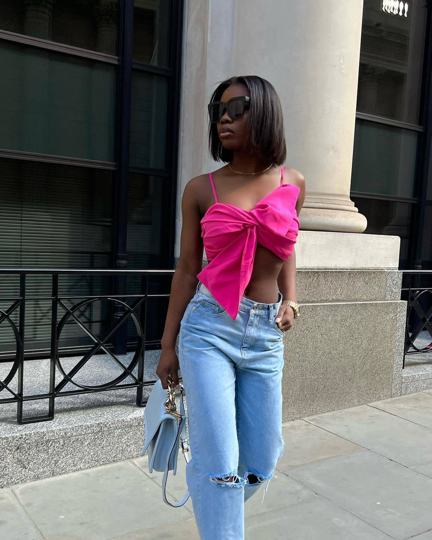 Chic Lady Crop Top Summer High Street Camis Tank Top Female Camisole