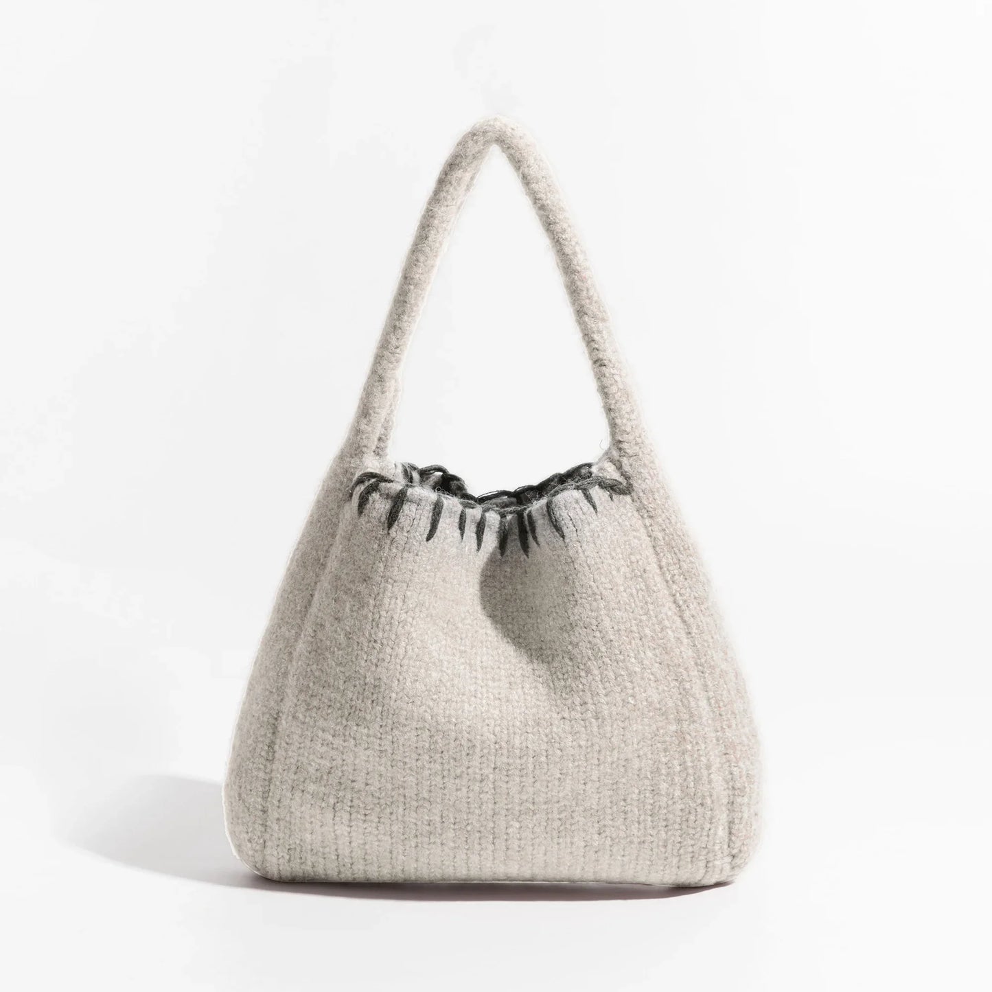 Marie Wool Knit Totes - 7 Colors