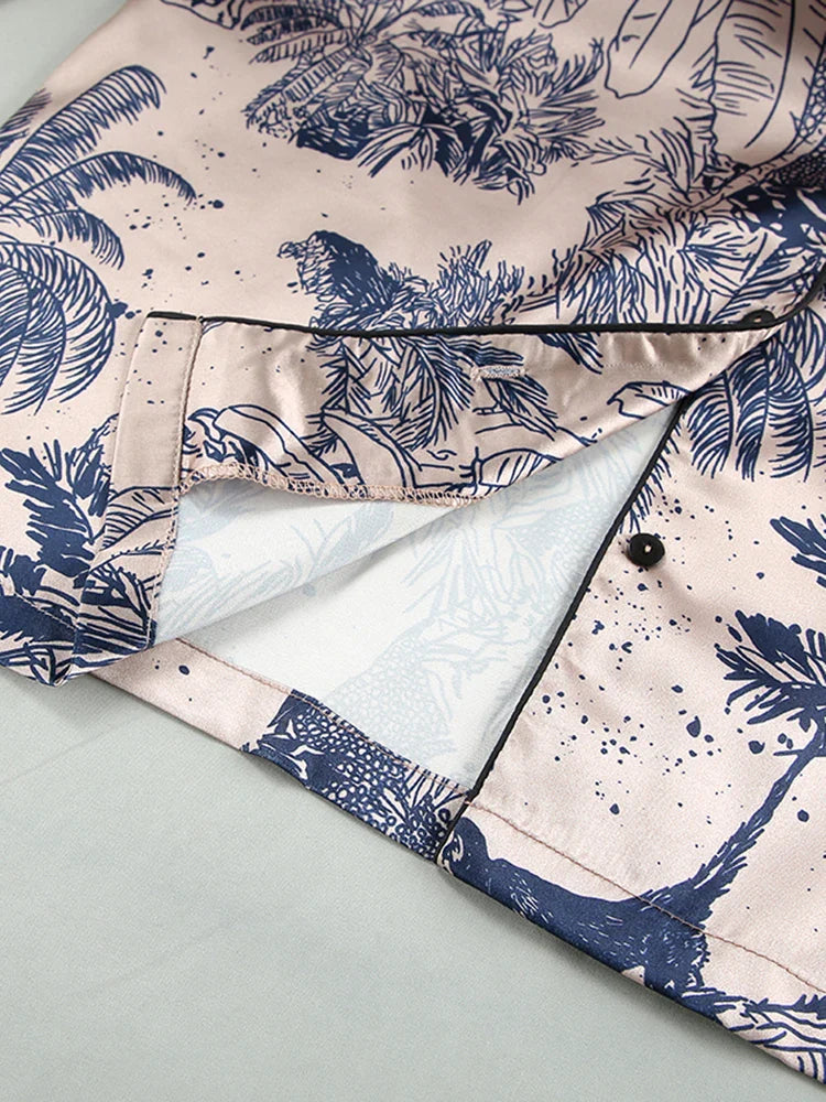 Estella Luxe Satin Pajama Set