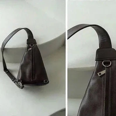 Hannia Faux Leather Sling Cross Body Bag