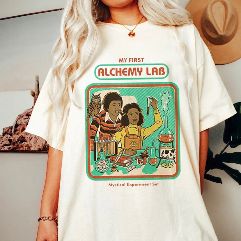 Satan Demon T-shirt Horror Devil Retro T-shirt