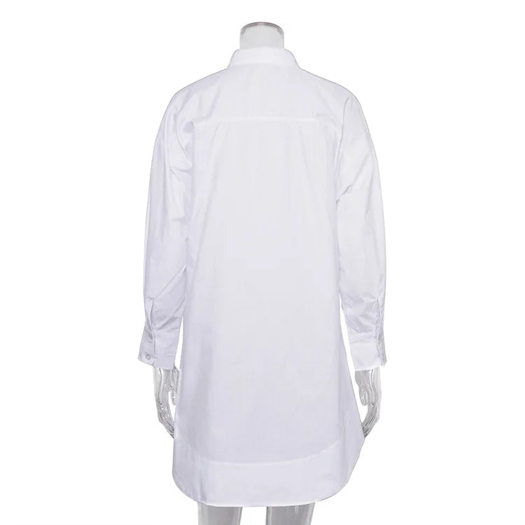 Vita Poplin Mini Shirt Dress