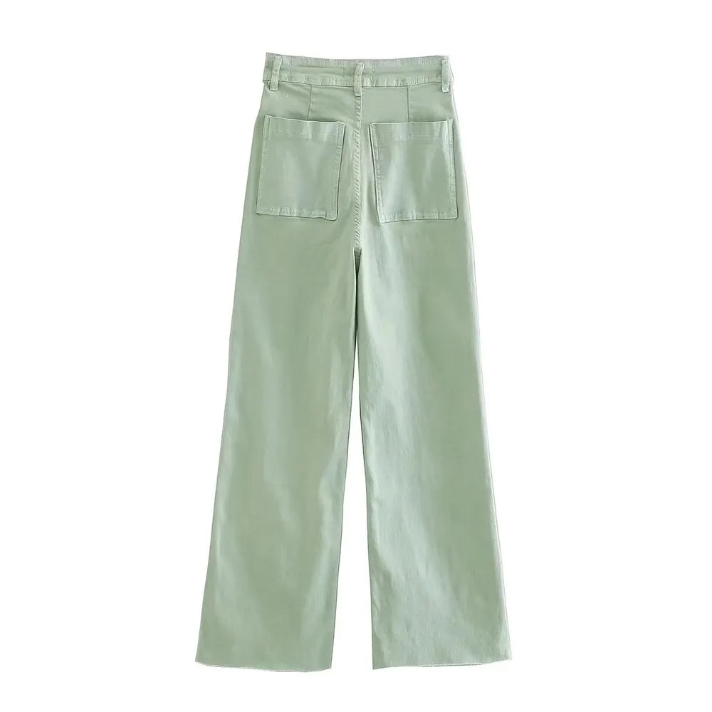 Marisol High Waist Wide Leg Spring Jeans