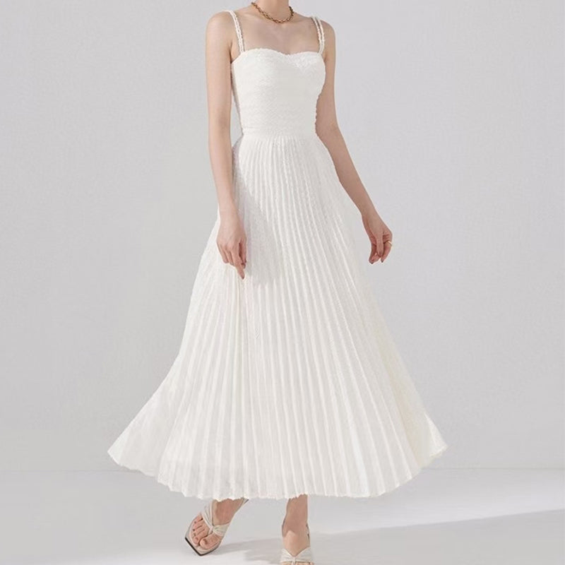 Vintage Sleeveless Maxi Dresses Party Vestidos Runway Design