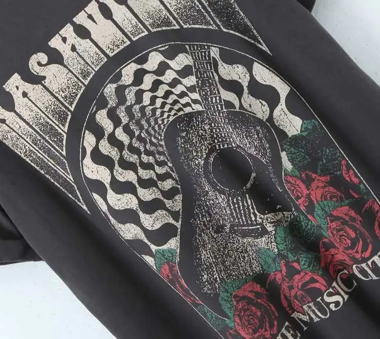 Nashville Letter Graphic T-Shirts