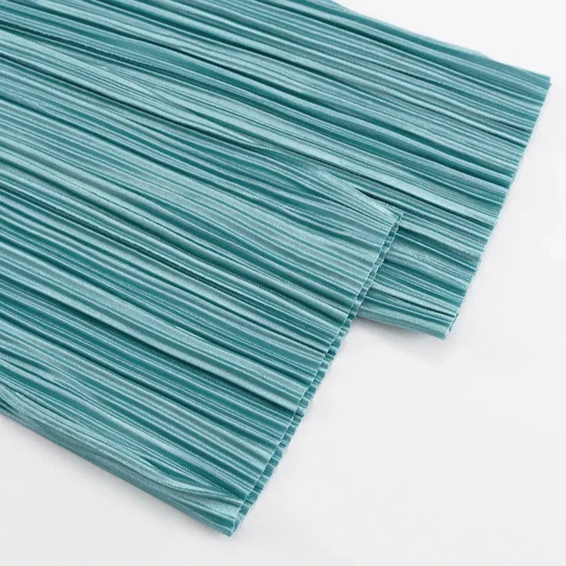 Clarie Pleated Flowy Suit