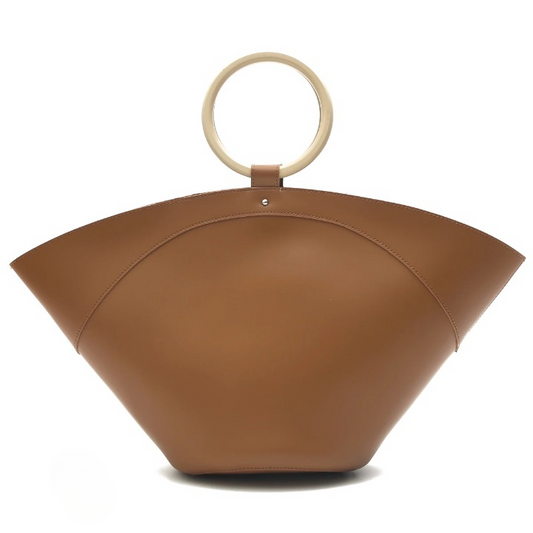 Maritta Ring Handle Half Moon Totes