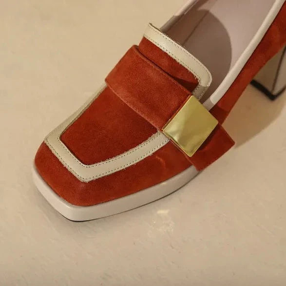 Osprey Vintage Suede Leather Pumps