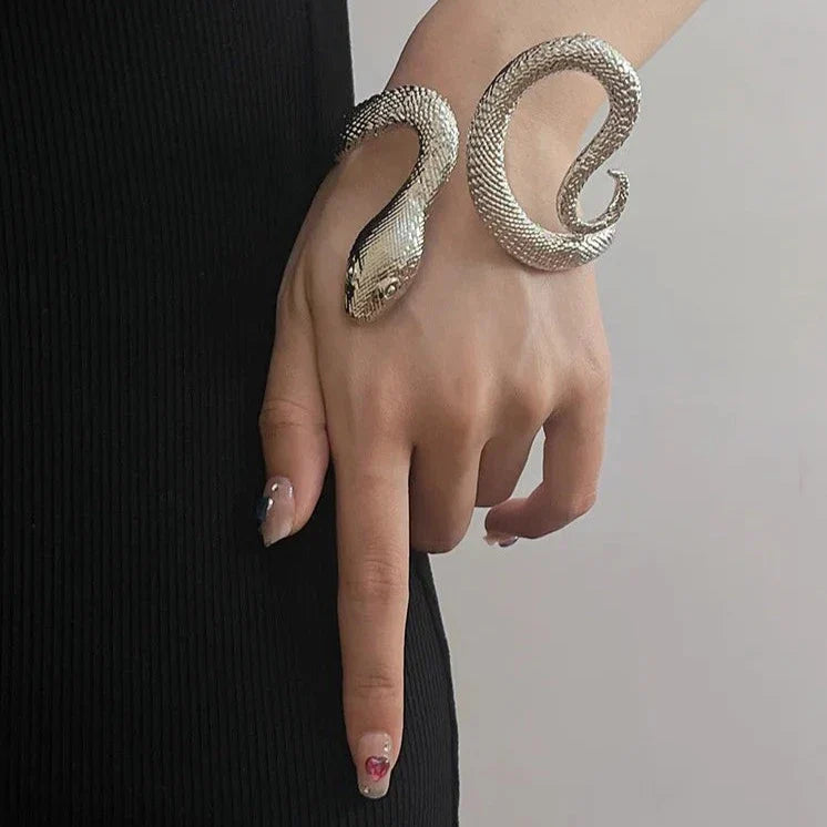 Kerttu Snake-Coil Cuff Bracelets