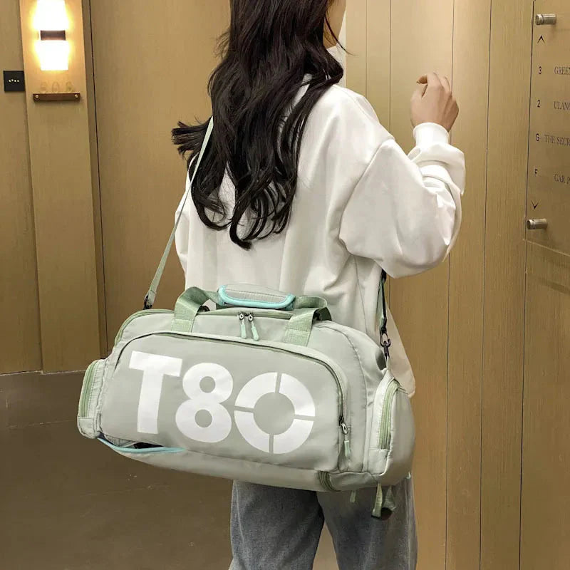 Salla Multiway Nylon Sporty Gym Bag