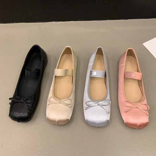 Sasha Satin Silk Ballet Flats - 4 Colors