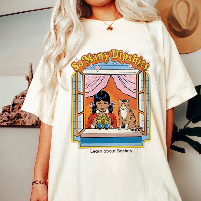 Satan Demon T-shirt Horror Devil Retro T-shirt