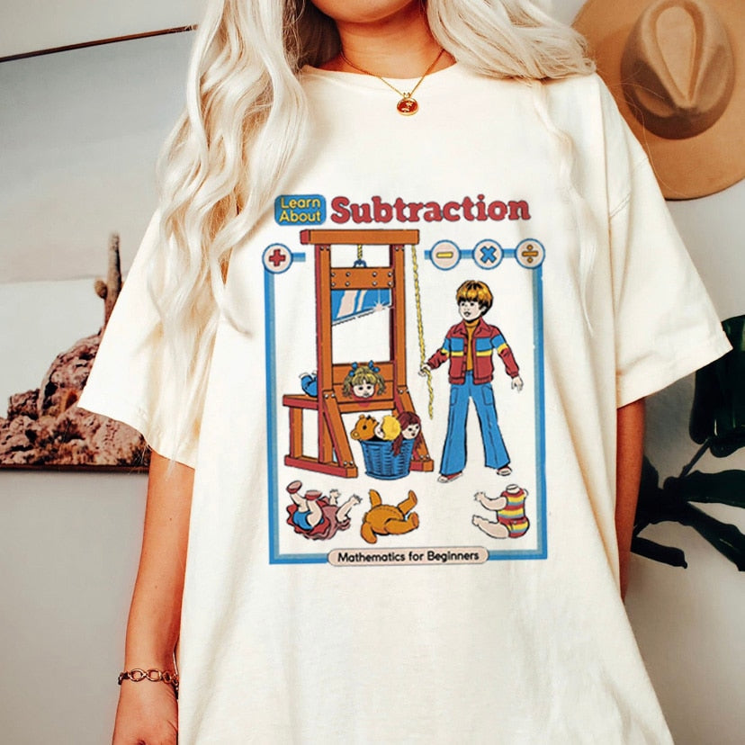 Satan Demon T-shirt Horror Devil Retro T-shirt