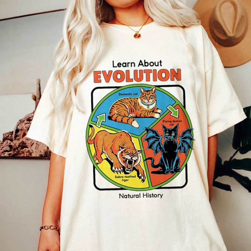 Satan Demon T-shirt Horror Devil Retro T-shirt