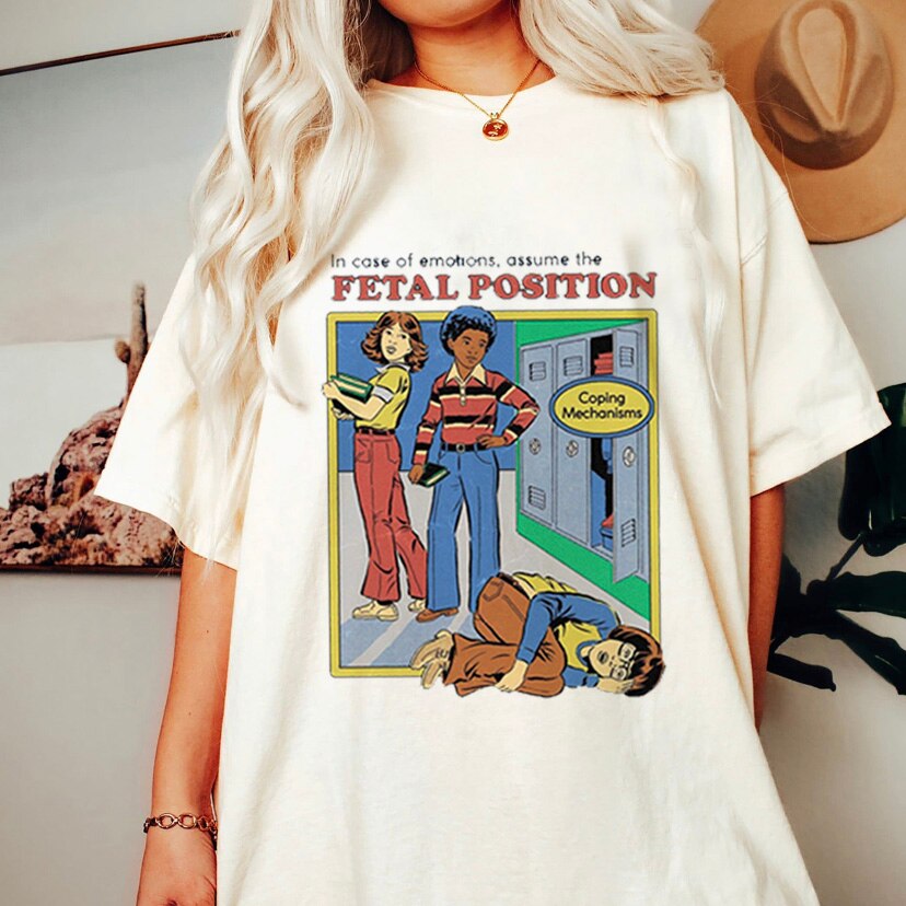 Satan Demon T-shirt Horror Devil Retro T-shirt