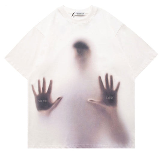 Save Me Ghost Graphic T-Shirts