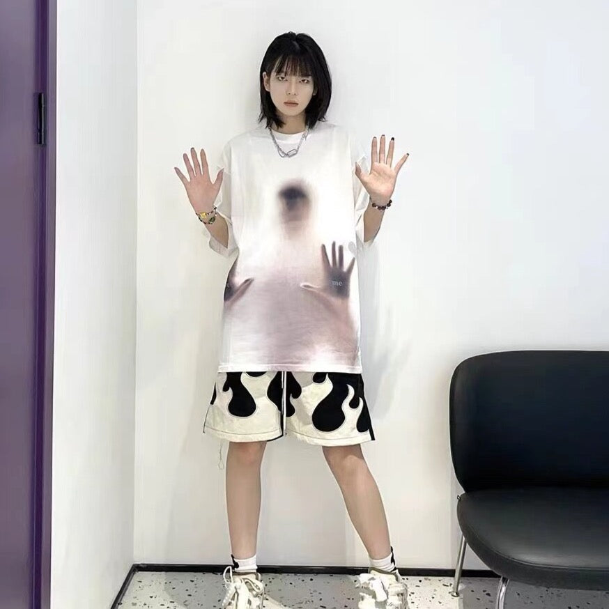 Save Me Ghost Graphic T-Shirts