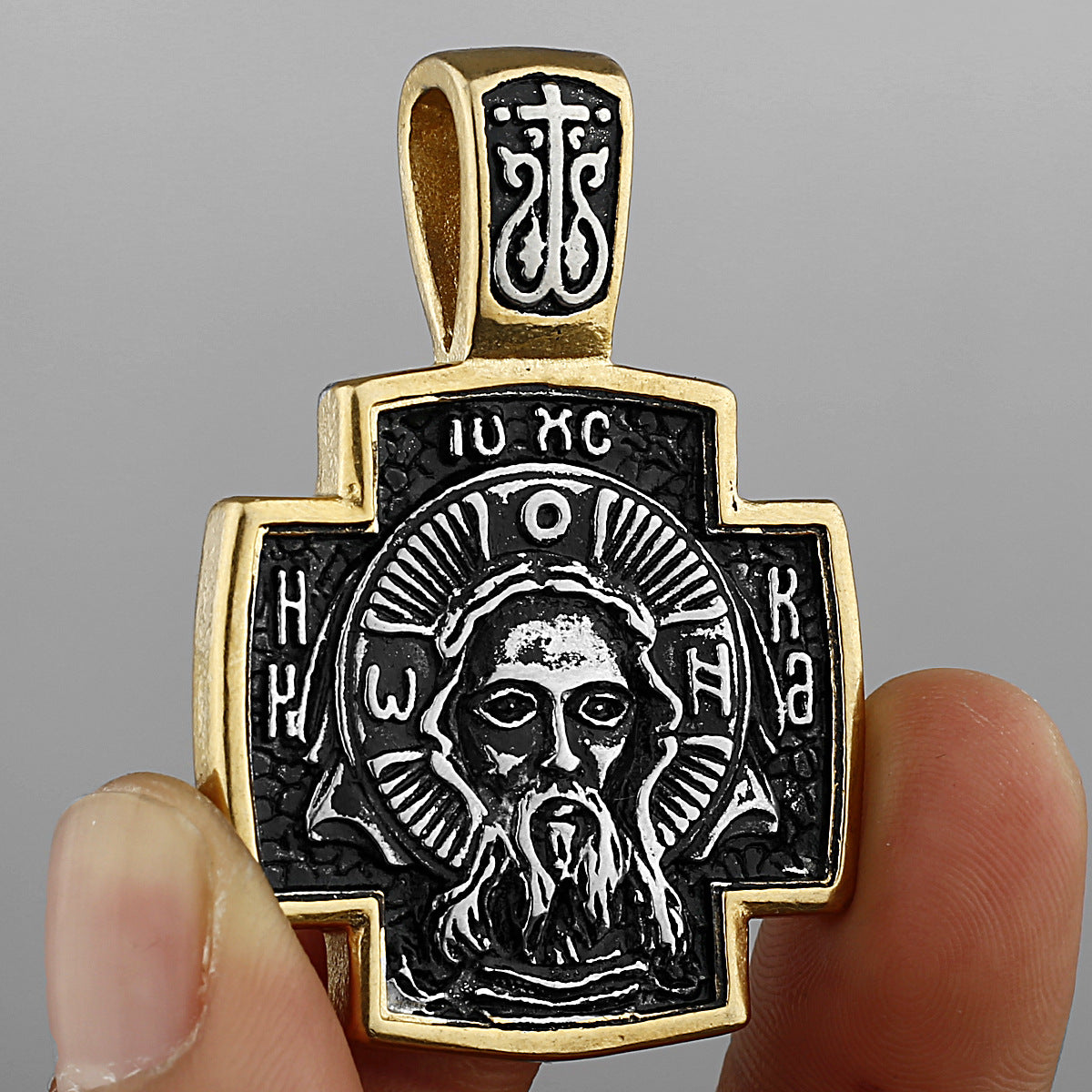 Savior Face Faith Necklace