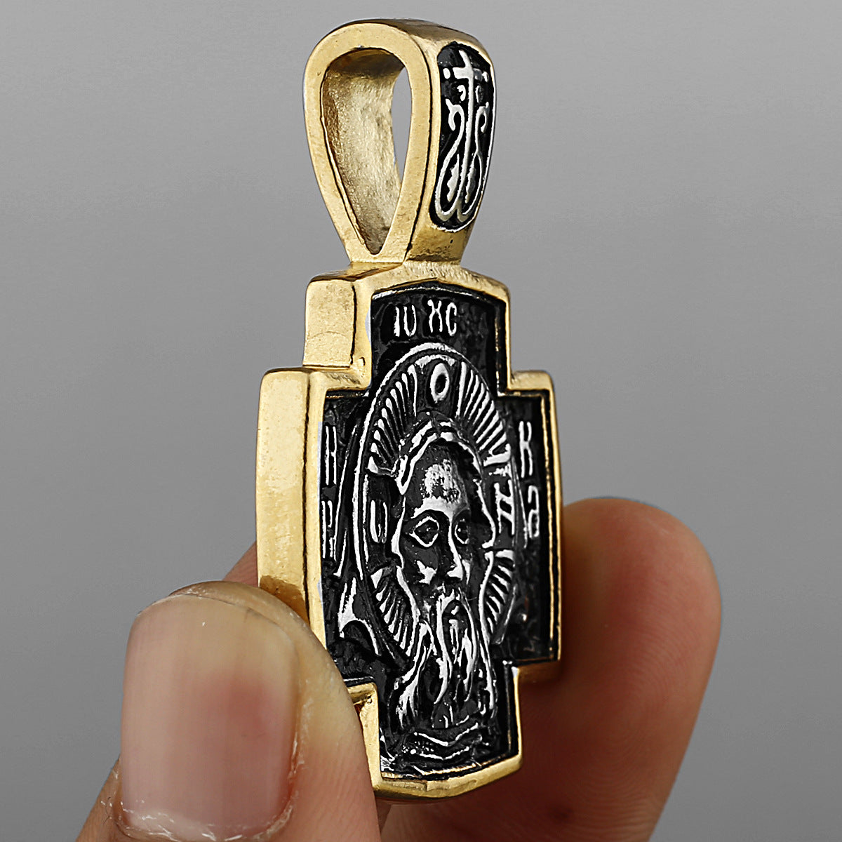 Savior Face Faith Necklace