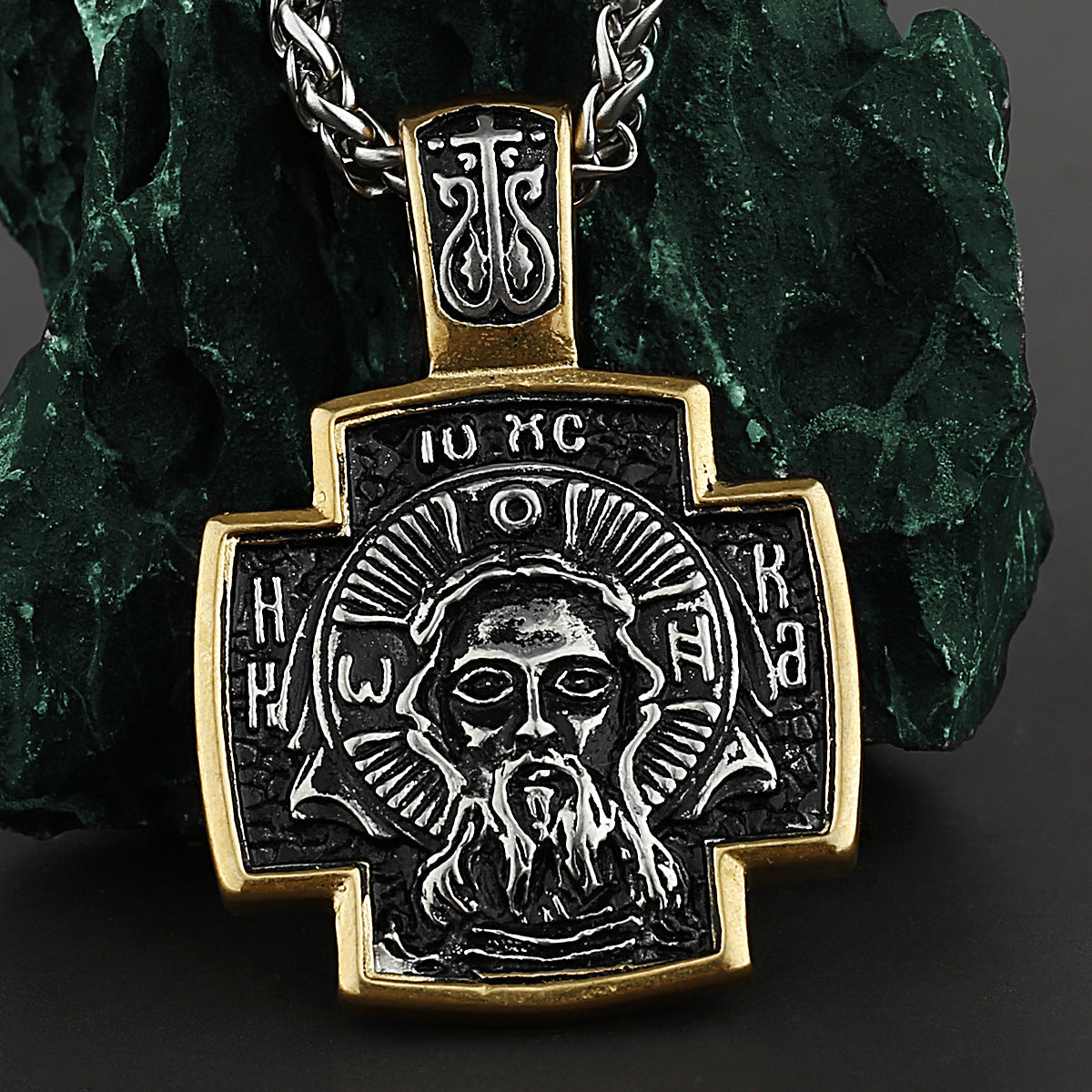 Savior Face Faith Necklace