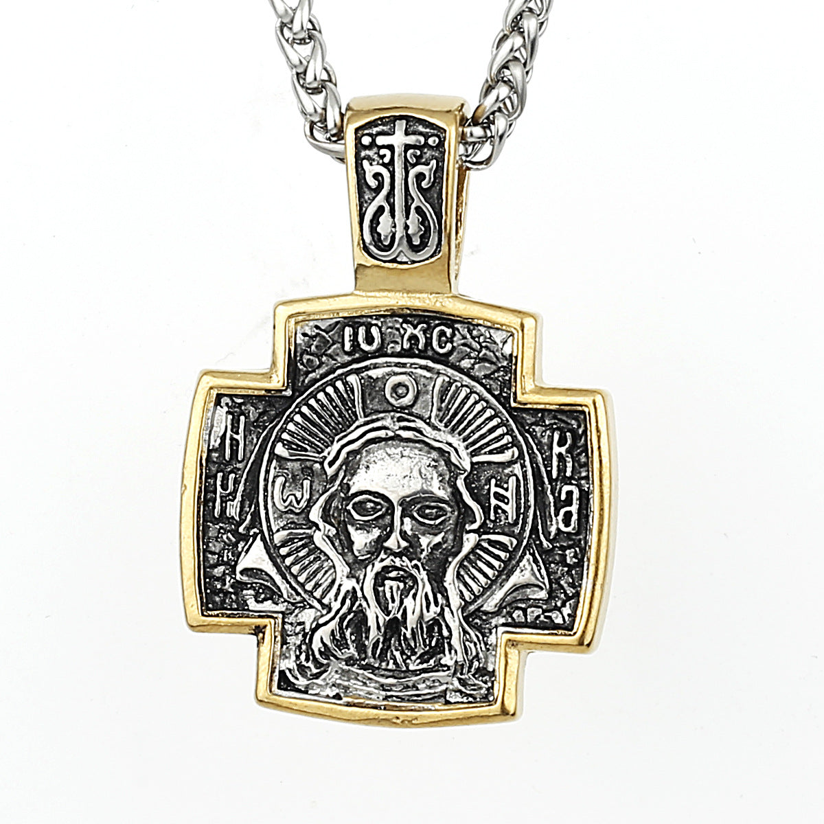 Savior Face Faith Necklace
