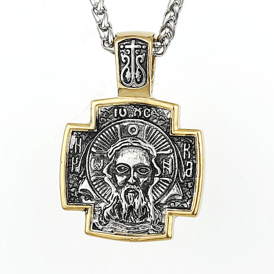 Savior Face Faith Necklace